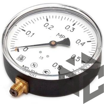 Манометр МП100М 1.0 МПа от производителя "Рускон"