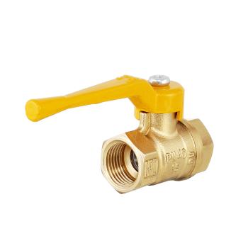 Кран шаровый латунныйБАЗ  11б27п газ ВР/ВР Ду 15 (1/2") Ру 40 рычаг 