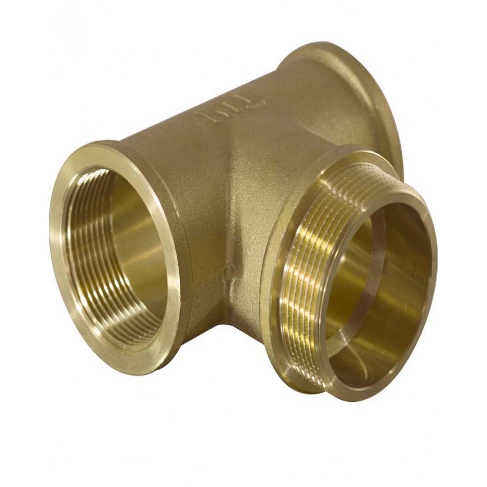 Тройник латунь ВР/НР/ВР Ду 20 (3/4")