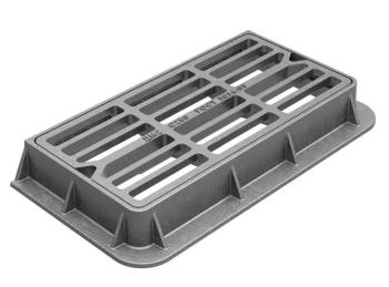 Дождеприемник прямоугольный (ДМ2) С250 925х480х100мм (25т) БКМЗ