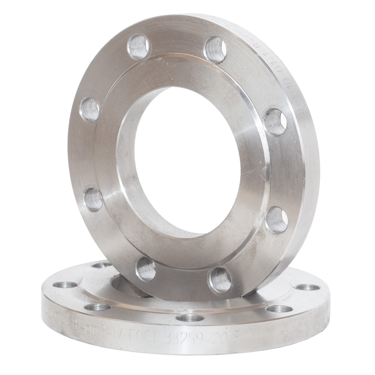 Фланец сталь 09Г2С плоский Ду 100 Ру 6 ГОСТ 33259 Техкомплект