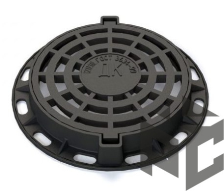 Дождеприемник круглый (ДК) Ду840х100мм (12.5т) СанТехПром от производителя "Рускон"