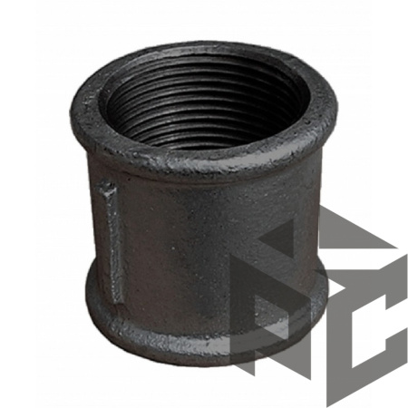 Муфта чугун ВР/ВР Ду 20 (3/4") (ЕЕ 45) ГОСТ 8955-75 от производителя "Рускон"